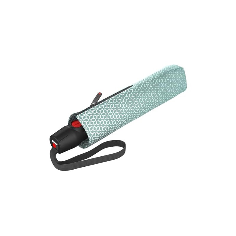 Knirps T.200 Duomatic Pocket Umbrella 28 cm, Focus Aloe