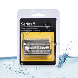 Brown Replacement Blade for Series 5, F/C 52S Replacement Blade, Compatible with Braun Series 5, Braun Series 5 Shaving Head, Brown Series 5, Men's Shaver Replacement Blade, Interchangeable Blade Set