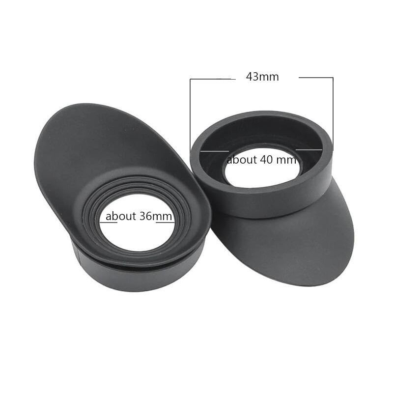 FSLMEIL A Pair of Binoculars Rubber Eye Cups Eye Guards