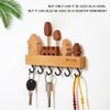 Nordic Wall Mounted Key Holder with 6 Hooks – Modern