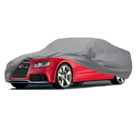 3 Layer All Weather Car Cover Compatible for Toyota MR-2 Spyder Vehicle Model Years 2000-2005 Breathable auto Protection