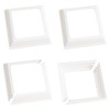 UFURMATE Post Base Cover 4Pcs 100x100mm Plastic Post Base Cover