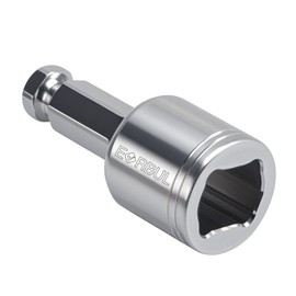 EVRBUL Ice House Castle Fish House Winch Adapter for Cordless Drill, 630 Stainless Steel,One-Piece Construction,Heat Treated