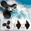 VIF Aluminum Boat Propeller 13 x 19P for Mercury 40-140HP