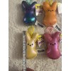 Peeps Easter Plush 4" Metallic Shimmer Bunny Backpack Clip Set