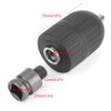 Portabrocas de rosca de 1/2 "con adaptador de portabrocas, portabrocas