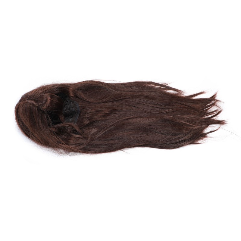 Long Straight Synthetic Hair High Density Silky Heat Resistant Fiber