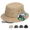 MITSU-Q Men's Bucket Hat, Boonie Hat, Large Size [Domestic Inspected