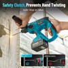 Seesii 21V Cordless Hammer Drill: Battery Power Drill with 2