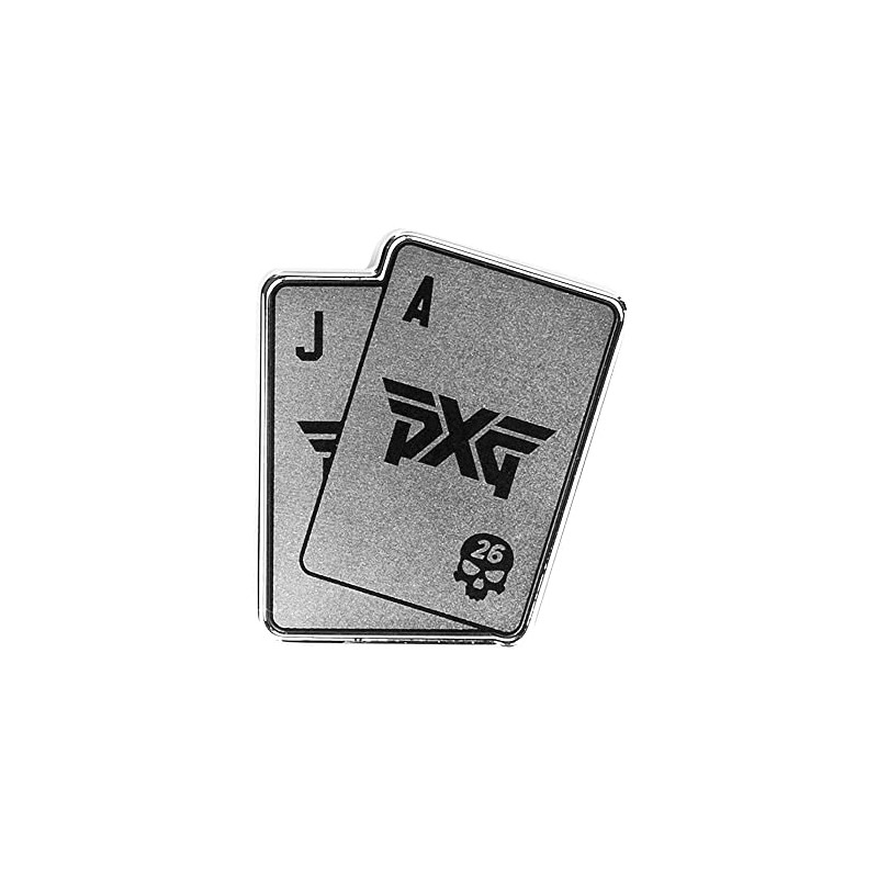 PXG Blackjack Ball Marker A-UAC25-FM Silver