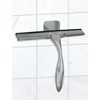 Kleine Wolke Puro Shower Squeegee, Colour: Silver, Material: Stainless Steel,