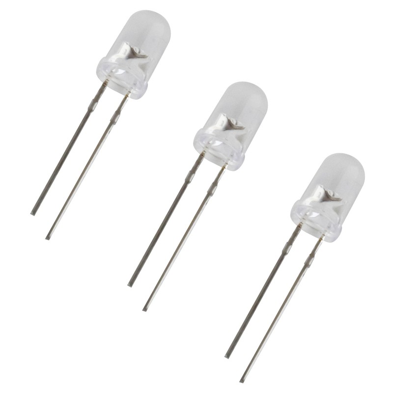 SeKi LED Assortment with 200 Pieces 5 mm LEDs -