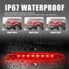 ZDEERAOTO Full LED 3rd Third Brake Light Replacement for Ford