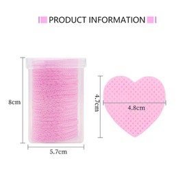 BUCICE Lint Free Nail Wipes, 200PCS Eyelash Extension Glue Wipes, Super Absorbent Soft Non-Woven Nail Cleaning Pads, for Lash Extension Supplies & Nail Polish Bottle