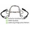 AMKA Leather Pelham Straps Round Stitched Pair of Leather Straps