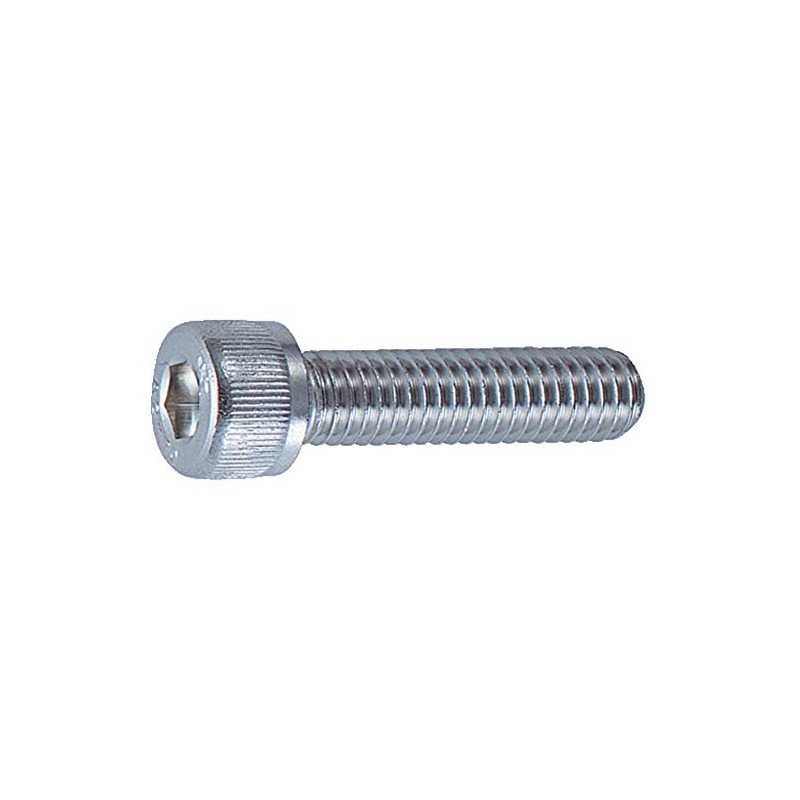 TRUSCO B44-0820 Hex Socket Bolts, Stainless Steel, Half-Threaded, Size M8