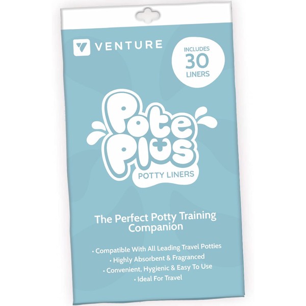 New 30 Pack Potty Liners, Suitable for Pote Plus and Leading Travel Potties