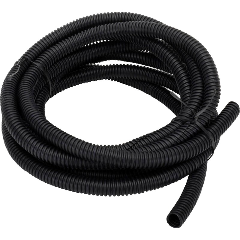 Split Wire Loom Conduit Tubing, 3/8 Inch Diameter, 12 Ft.