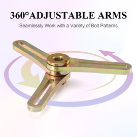 Crankcase Splitter & Separator Tool for ATV Motorcycle Automotive Dirt Bike Disassembling Vertically Split 2 and 4-stroke Crankcases