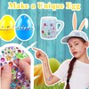 2.4” Fillable Easter Eggs, 24Pcs Empty Plastic Easter Eggs with