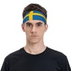 Sports Sweatband Headbands for Men and Women, Moisture-Wicking Athletic Flag