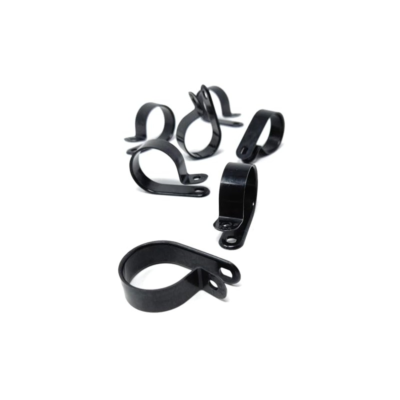 100pcs. P-Clips Plastic Nylon for Hose, Pipe, Cable, Wire, Tubing