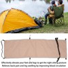 Airplane Footrest Hammock Cover Ergonomic Improve Blood Circulation Adjustable Footrest