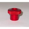 Sherwood Mfg. Corp. 1" Aluminum Knurled Knob, 5/16-18 Through Tapped