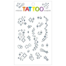 Kyobo Bookstore Petite Sticker Nara Petite Fancy Tattoo Sticker-TS011 Simple Tattoo (No Water Required) / 교보문고 쁘띠스티커나라 쁘띠팬시타투 스티커-TS011 심플타투(물이필요없는)