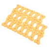 20pcs Rubber Dog Squeaky Bone Toy Teeth Cleaning Dog Bone