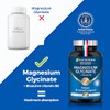 Nutrimea - Magnesium Glycinate Supplements 300mg - Vitamin B6-90 Capsules