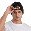 Cute Maryland Flag Knit Hat Soft Classic Stretchy Ski Beanie