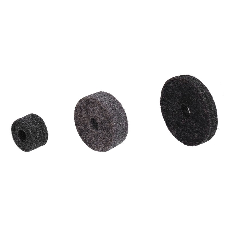 18PCS Cymbal Replacement Accessories HiHat Clutch Felt Cymbal Sleeves with