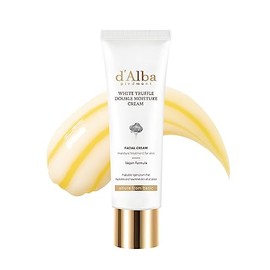 d'alba Piedmont Crema de doble humedad de trufa blanca, hidratante facial 2 en 1, cuidado de la piel vegano, universidad vegana, reafirmante de la piel, tensor, fórmula dual en un tubo, cuidado de la piel coreano (2.02 onzas)