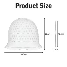 Highlight Cap for Strands Colour Highlighting Cap with Needle Balayage Set Blonde Highlights