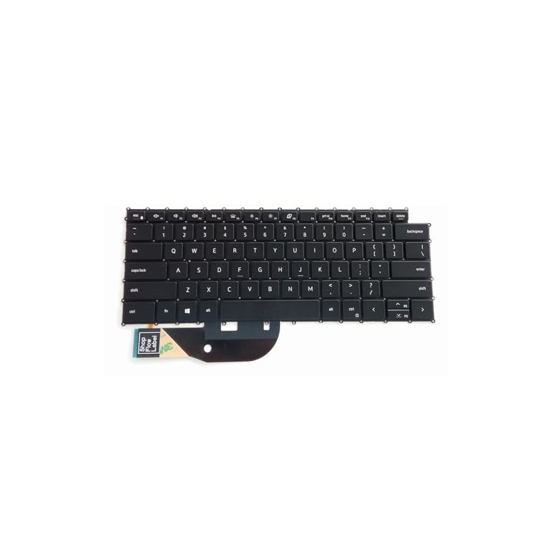 Laptop Replacement US Layout with Backlit Keyboard for Dell XPS
