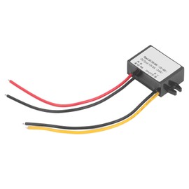 DC to DC Converter 24V 36V 48V to 12V 2A 24W IP67 Waterproof High Efficiency Voltage Reducer, for Vehicles, LED Light Strips