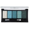 LA COLOR 5 COLOR MATTE EYESHADOW (Teal Argyle) by LA