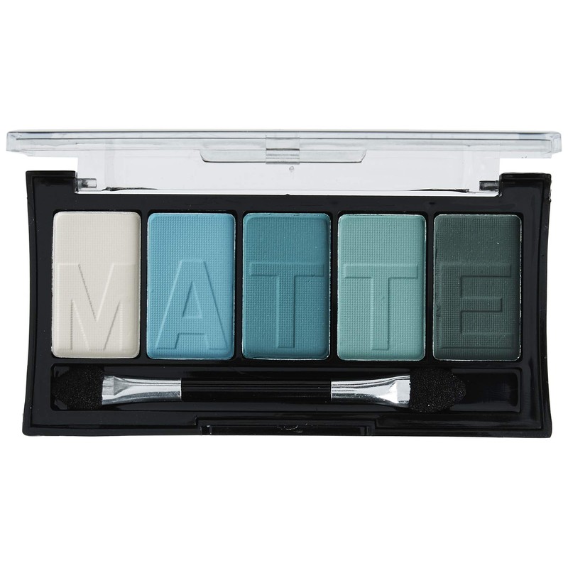 LA COLOR 5 COLOR MATTE EYESHADOW (Teal Argyle) by LA