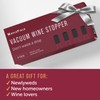 Maplefield Vacuum Wine Stopper - Leak-Proof Bottle Stopper & Preserver
