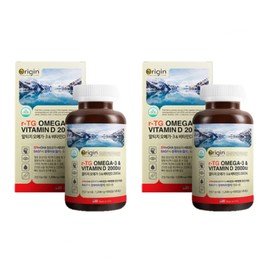 Origin Altige Omega-3 & Vitamin D 2000IU 200-day supply / 오리진 알티지 오메가-3 & 비타민D 2000IU 200일분