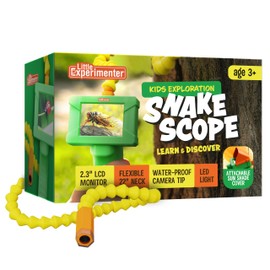 Borescope Snake Camera with Light for Kids, Outdoor Educational STEM Toys, Stocking Stuffer Gifts for 5 Year Old Boy, Nature Activities, for Boys, Girls Ages 4,6,7,8,9,10 Years Old