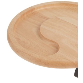 Prodyne Cheese Slicer/Tray with Cracker Well