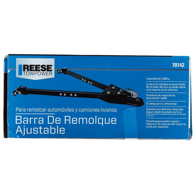 Reese Towpower 7014200 Adjustable Tow Bar , Black