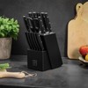 MasterChef Kitchen Knife Set with Block and Sharpener Plus Scissors,