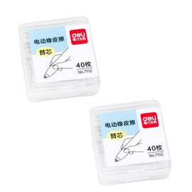YUANHEN Electric Eraser Lead Refills 2.5mm Erasers 80pcs Stationery - Suitable for Students, Painting, Letters, Sheet Music, Office, Drawing and Architectural Planning