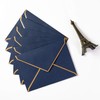 50 Pack Navy Blue A6 Envelopes 4x6 Self-Adhesive V Flap