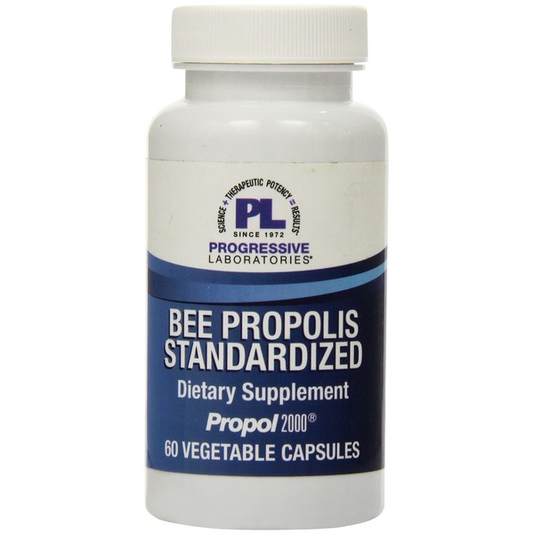 Progressive Labs Bee Propolis Standardized Supplement, 60 Count