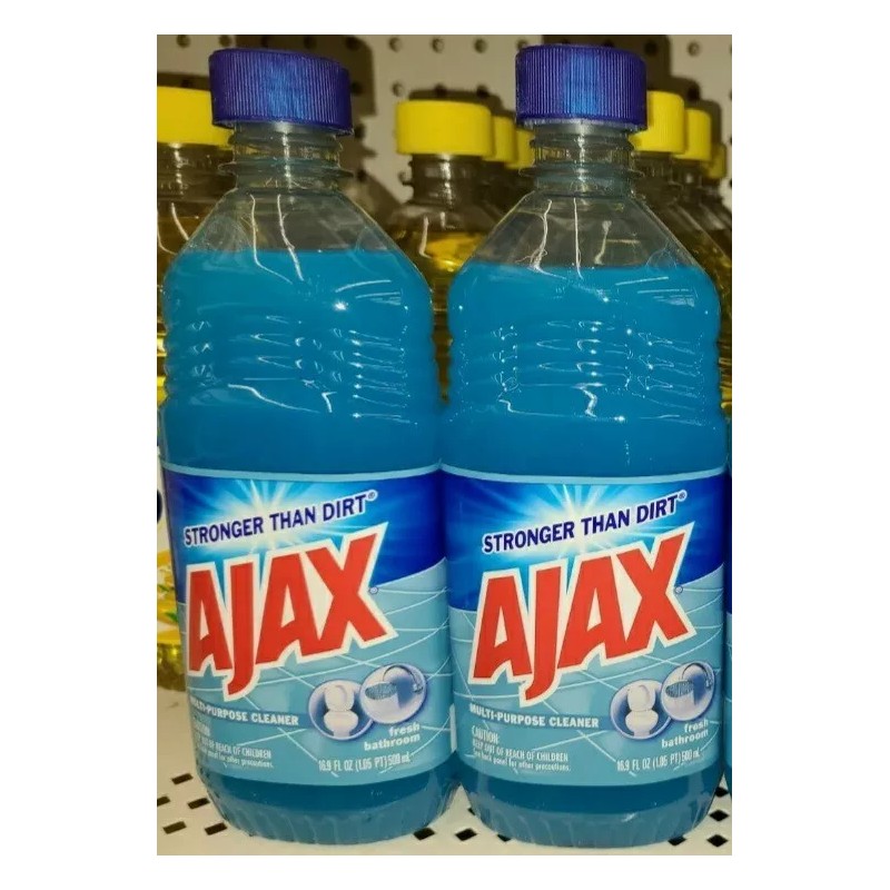 Ajax Lot Of 2 Ajax Multi Purpose Cleaner Fresh Bathroom