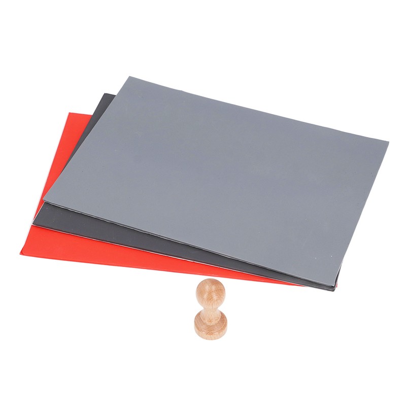 Laser Engraving Machine Rubber Stamp Kit 3Pcs A4 Rubber Stamp